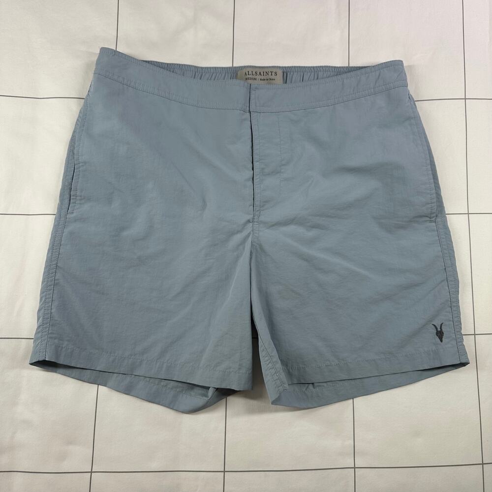 All Saints Light Blue Men's Swim Shorts